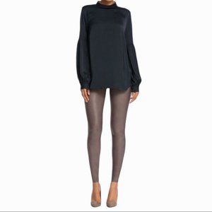 Spanx Faux Leather Leggings in Color Antique Rose